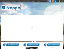 Tablet Screenshot of frappa.com